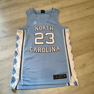 Jordan North Carolina Tar Heels 23 Michael Jordan Jersey Blue Mens Medium UNC
